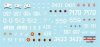 Star Decals 72-A1049 T-55A Cold War. Soviet (Army and Naval Infantry), Poland, Hungary, Jugoslavia, Czechoslovakia, Germany-DDR and Romania. 1/72